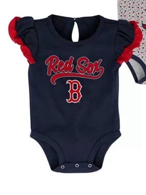 Official Red Sox MLB bodysuit onesie 3-6 month